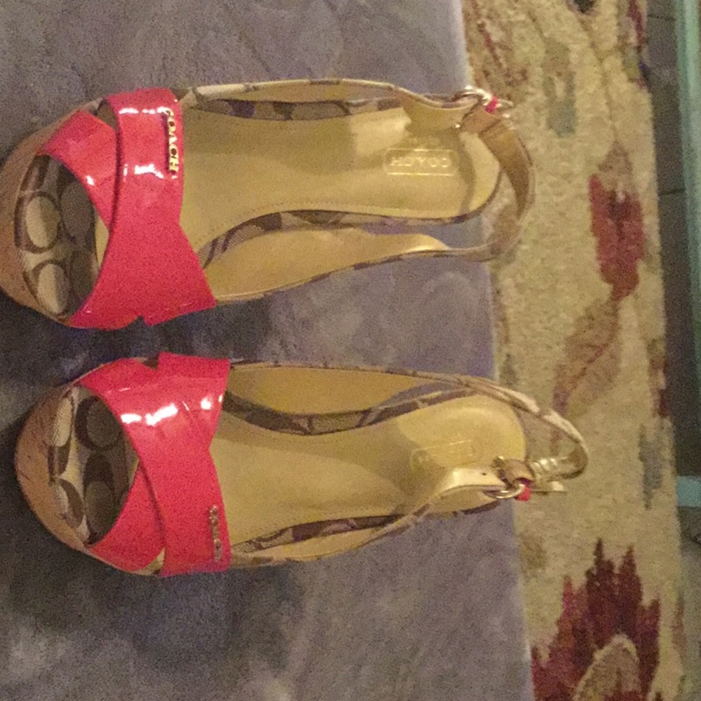 Coach wedges